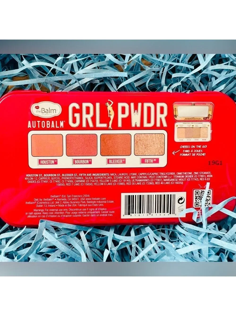 theBalm AutoBalm GRL PWDR (Girl Powder) Cheek Palette
